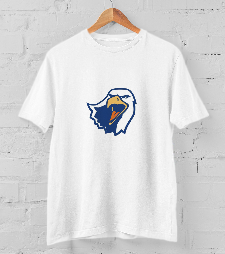 Whitney Simmons Bold Blue And Yellow Eagle T-Shirt