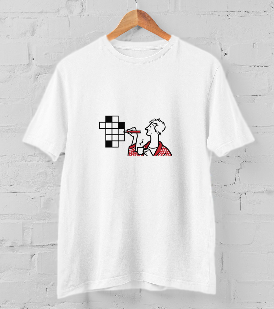Who Made Who Rockers Crossword Puzzle Coffee T-Shirt