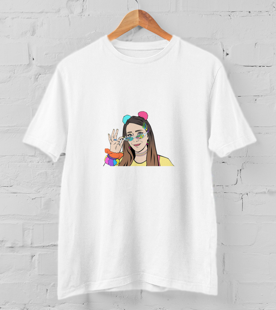 Jenna Marbles Colorful T-Shirt