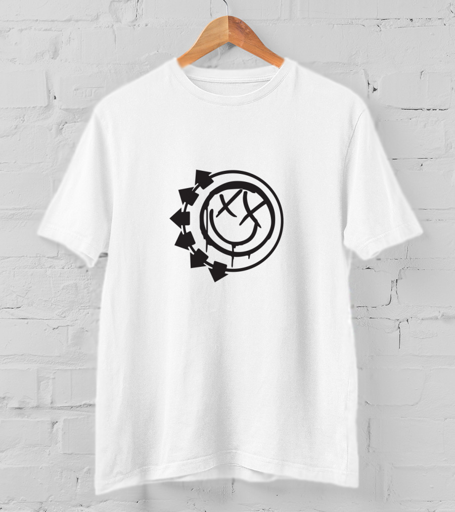 Blink 182 Smiley Face Arrows T-Shirt