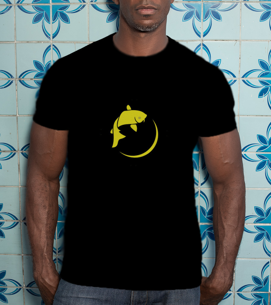 Alex Epic Koi Moon Yellow T-Shirt