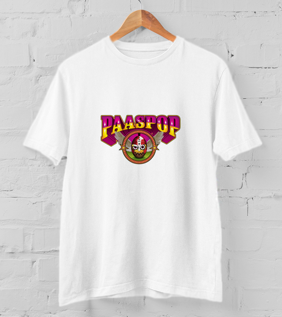 PAASPOP Owl Wings Festival Badge T-Shirt