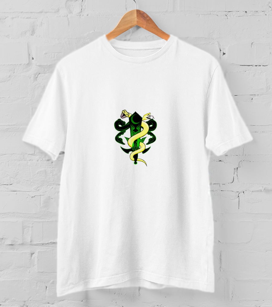 Thomas Sanders Sanders Sides Green Snake Crest T-Shirt