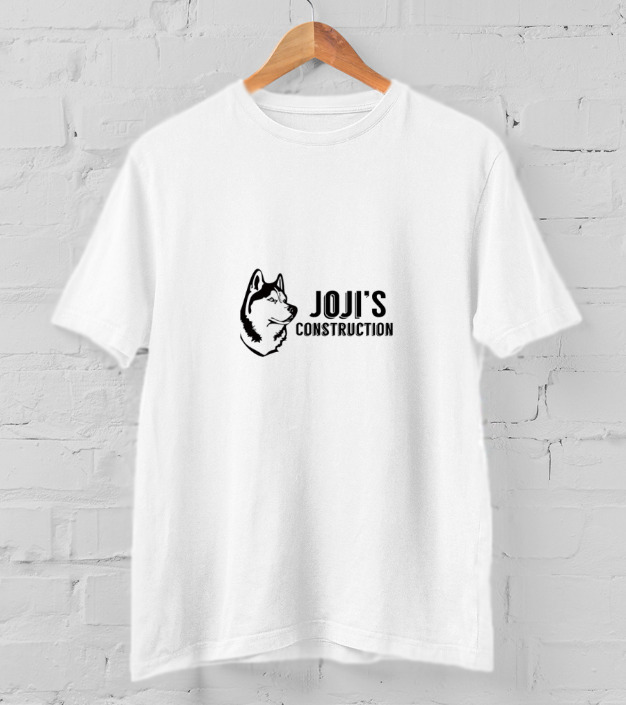 JOJI'S CONSTRUCTION Siberian Husky T-Shirt