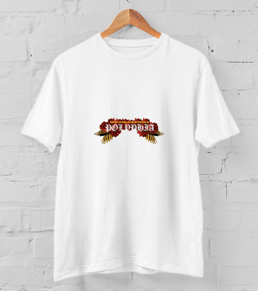 New Levels New Devils Polyphia Wings And Roses T-Shirt
