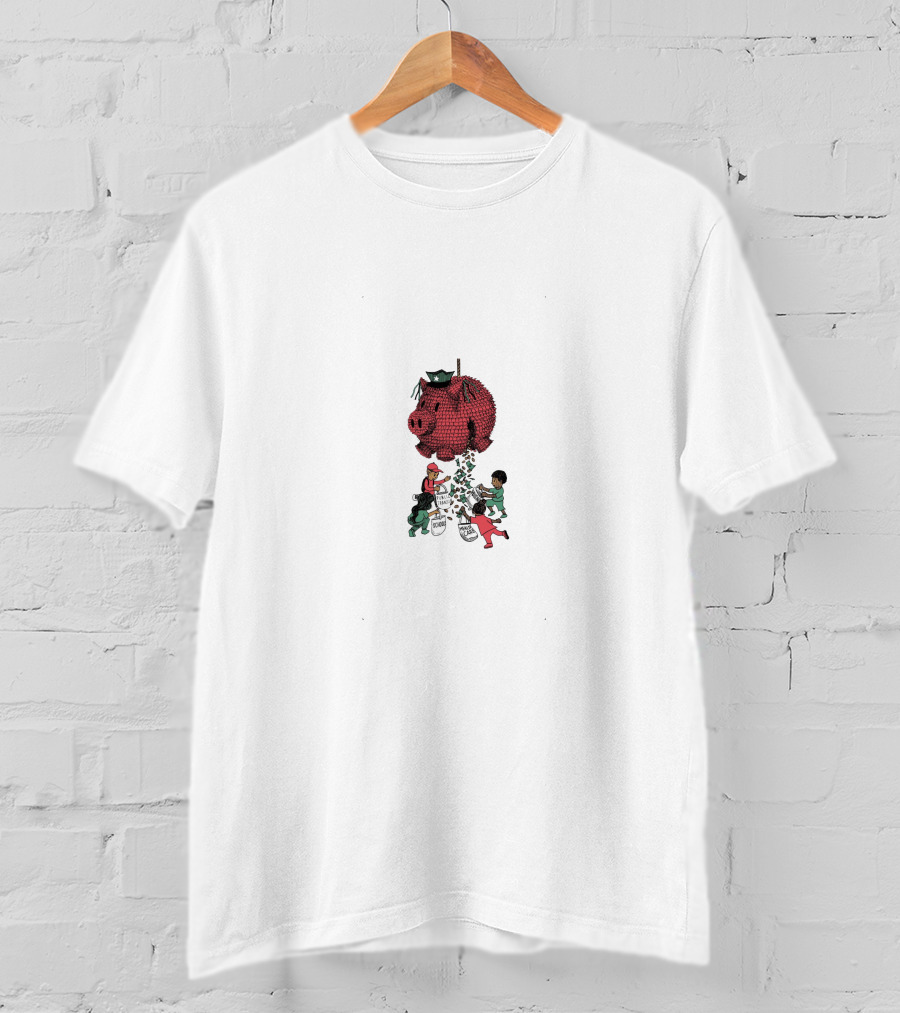 Dominic Fike Piggy Bank Money Piñata T-Shirt