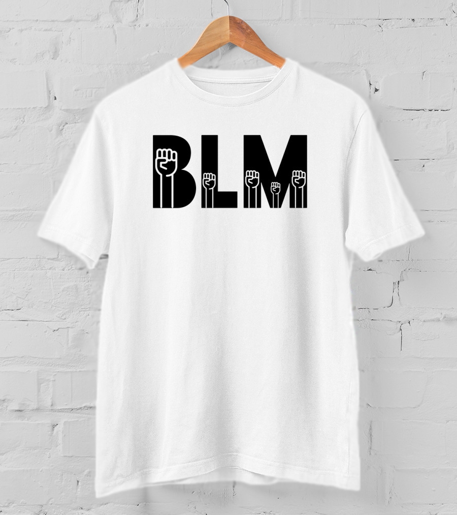 BLM Fists Raised Solidarity T-Shirt