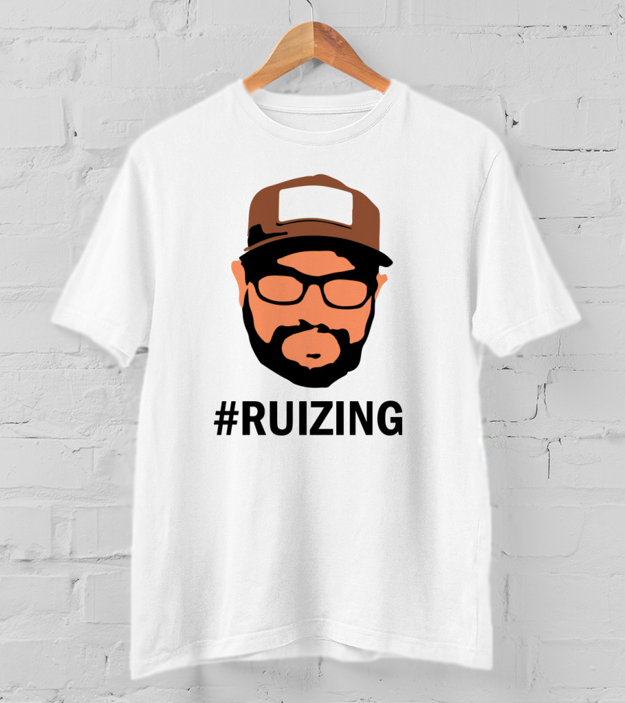 Ruizing Iconic Beard Glasses Cap Face T-Shirt