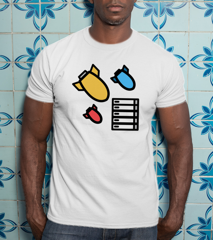 DDOS Attacks Bombarding Server Iconic T-Shirt