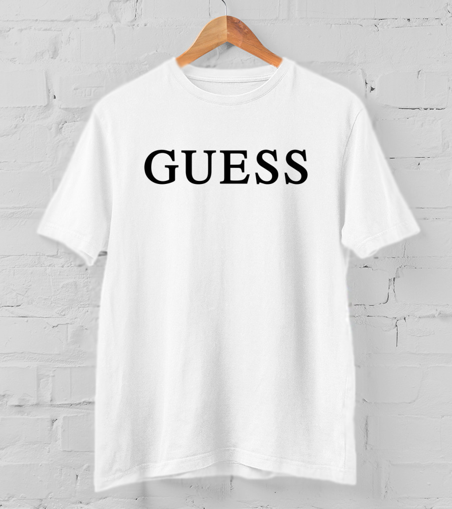 GUESS Brand Iconic Fashion Label T-Shirt