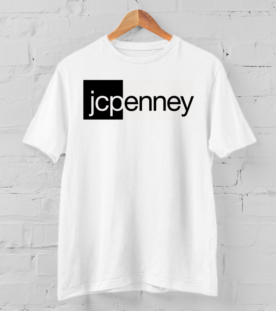 JCPenney Black And White Modern T-Shirt