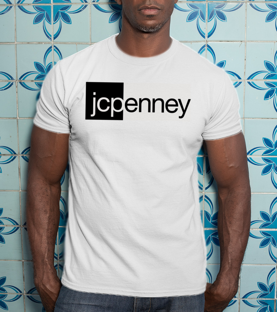 JCPenney Black And White Modern T-Shirt