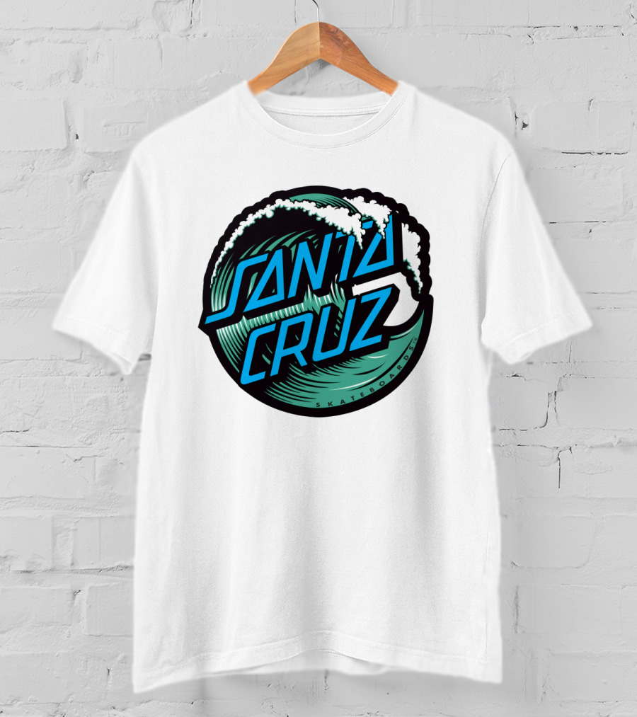 Santa Cruz Skateboards Wave T-Shirt