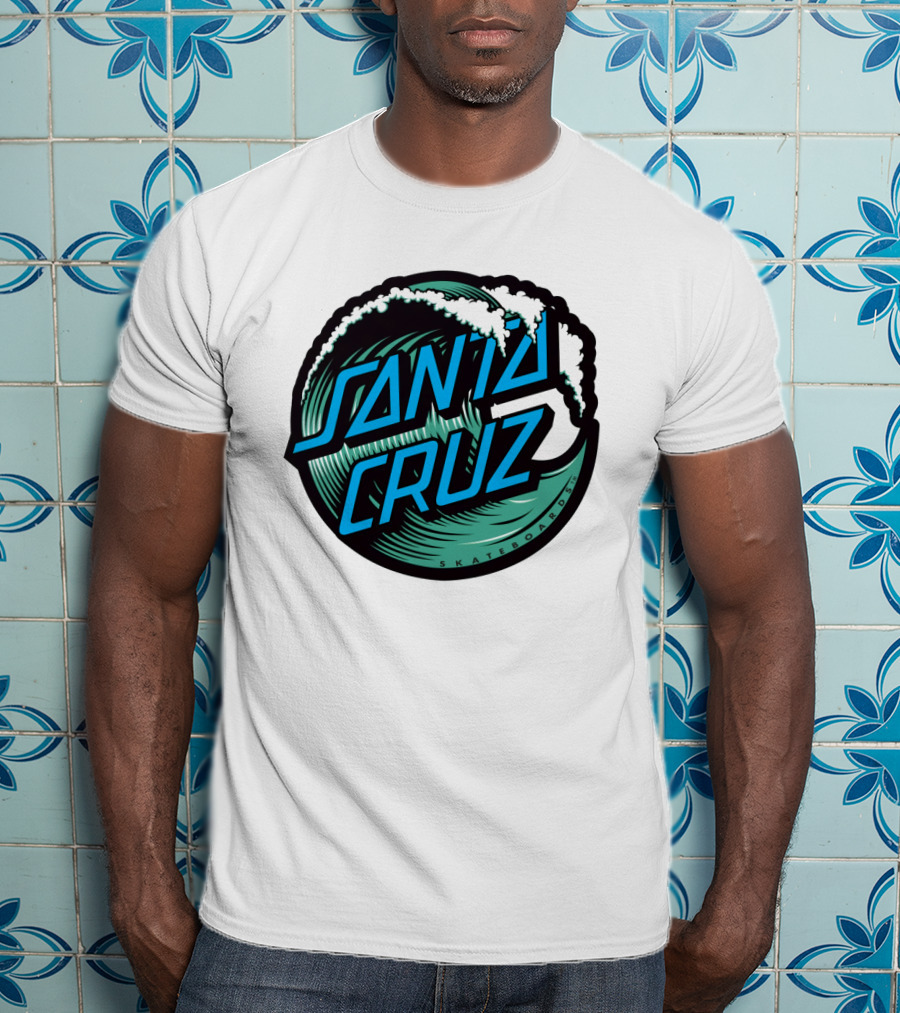 Santa Cruz Skateboards Wave T-Shirt