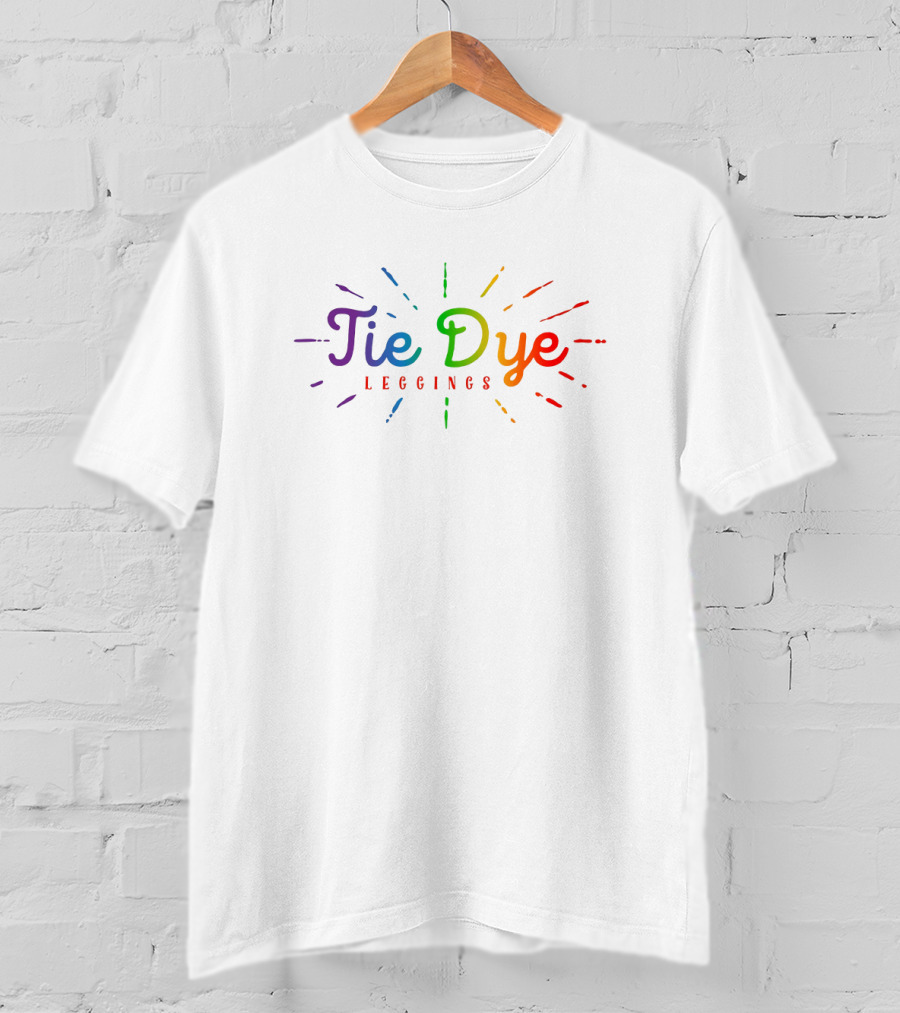 Tie Dye Leggings Guide T-Shirt