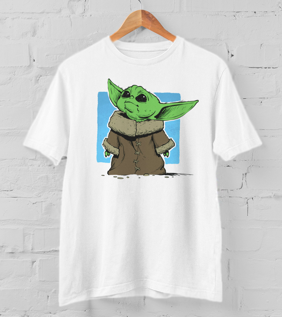 Grogu Cute Creature From Star Wars The Mandalorian T-Shirt