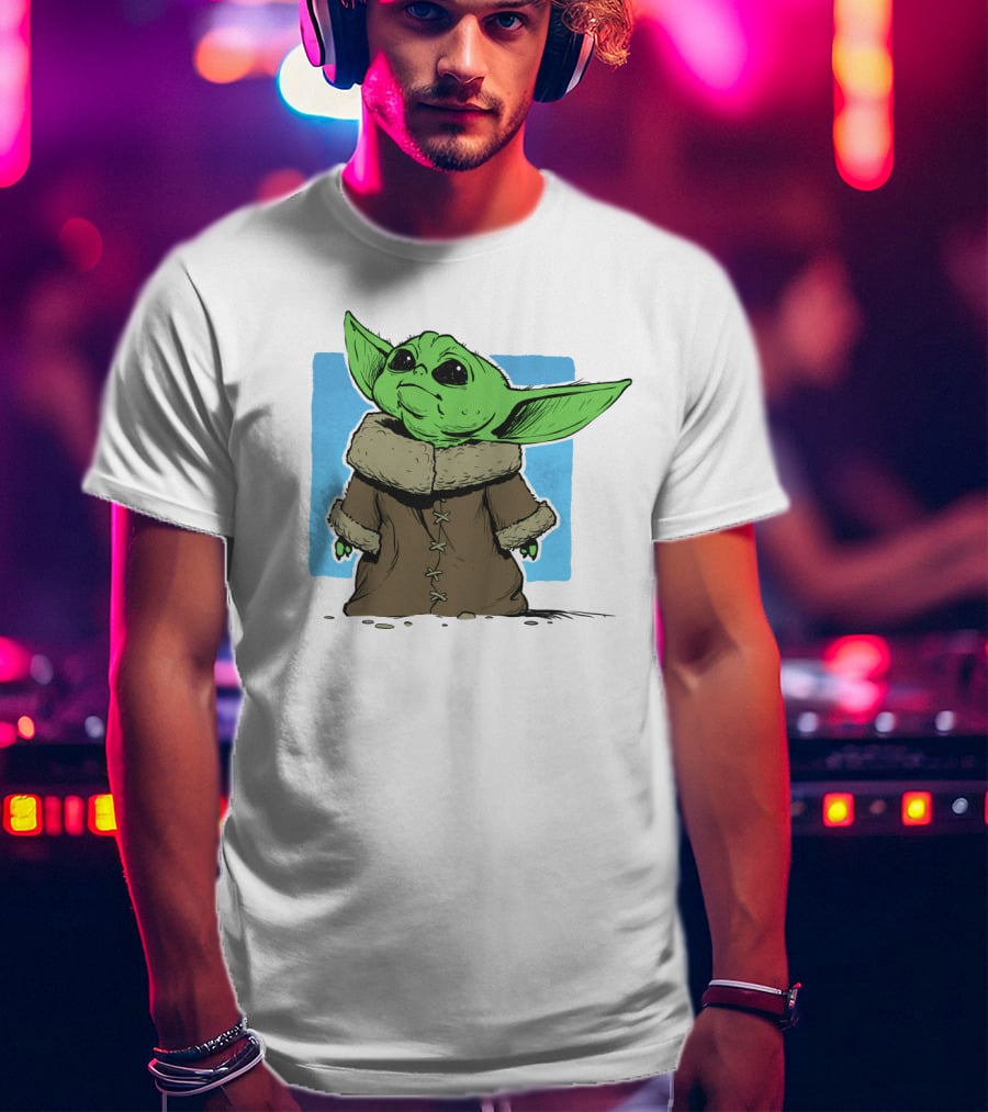 Grogu Cute Creature From Star Wars The Mandalorian T-Shirt
