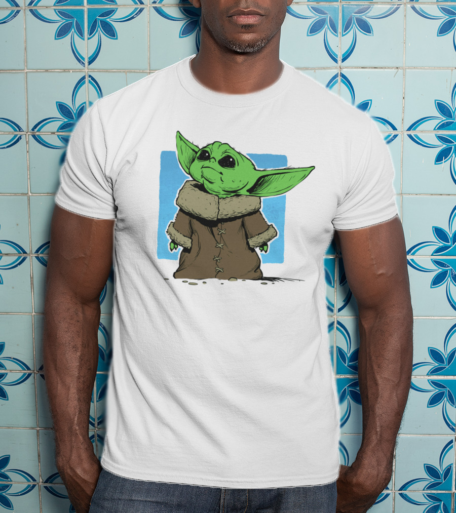 Grogu Cute Creature From Star Wars The Mandalorian T-Shirt