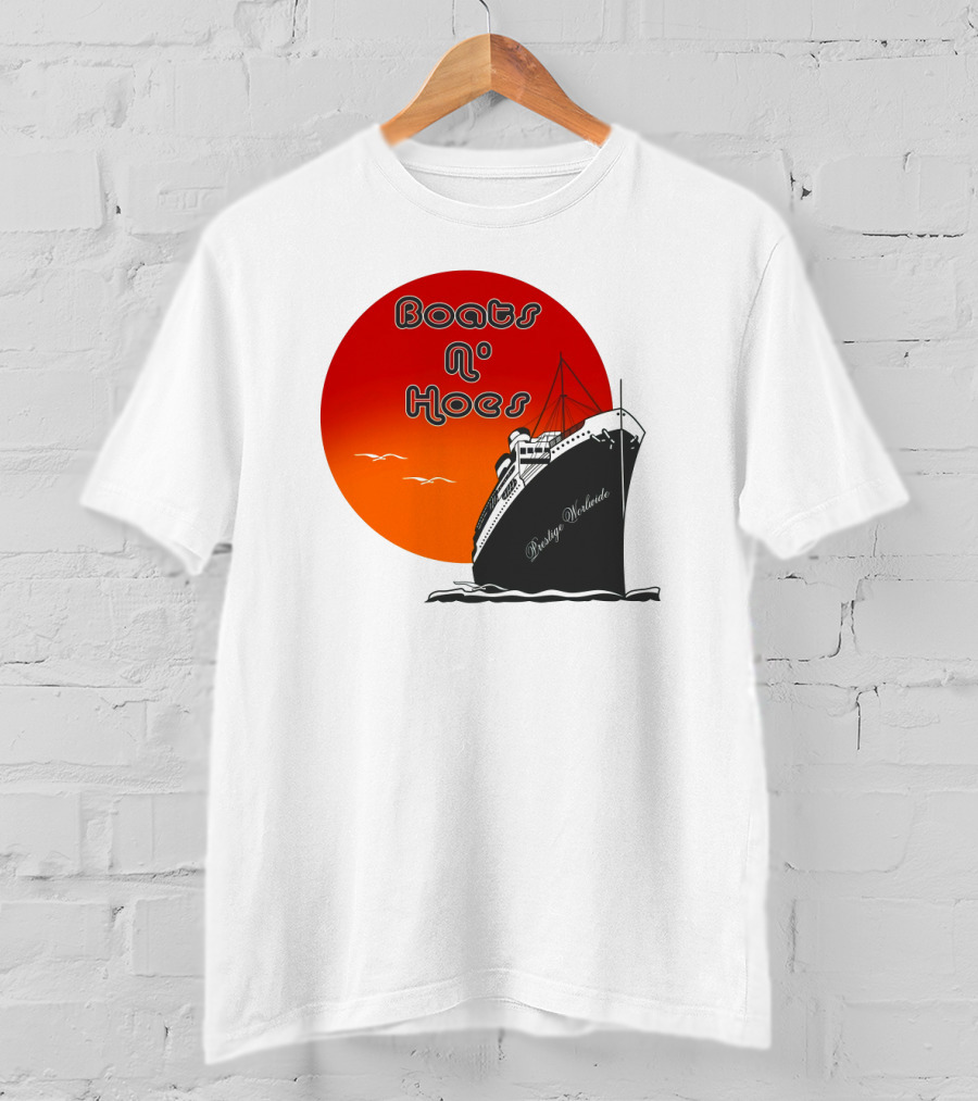 Boats N' Hoes Prestige Worldwide Step Brothers Sun Cruise T-Shirt