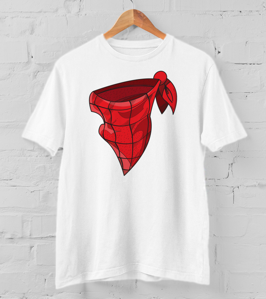 Bandana Paisley Red Scarf T-Shirt