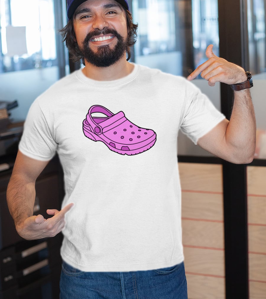 Crocs Pink Clog T-Shirt