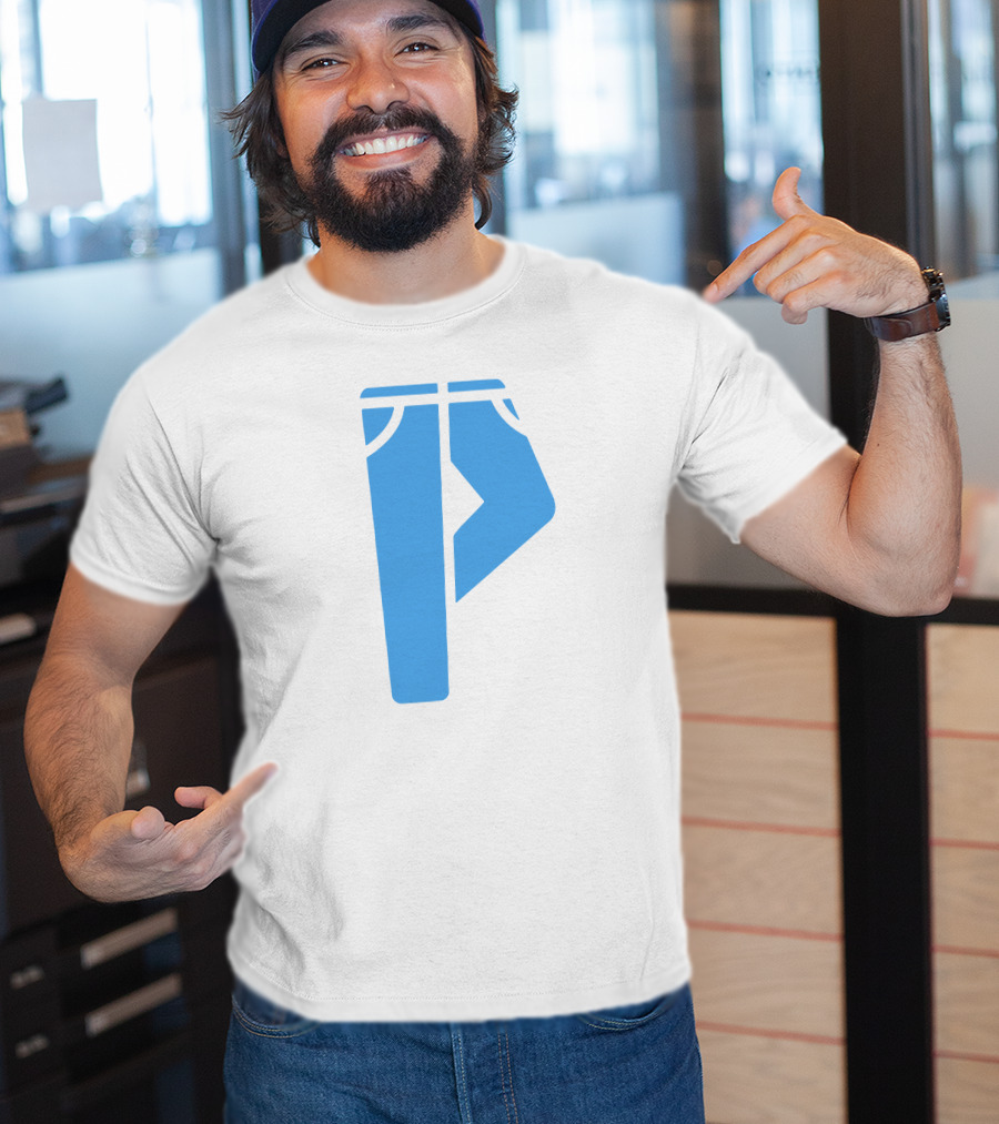 Pant Icon Blue Leg T-Shirt
