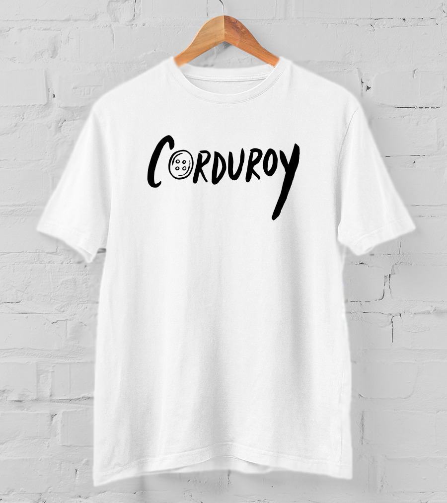 CORDUROY Button T-Shirt