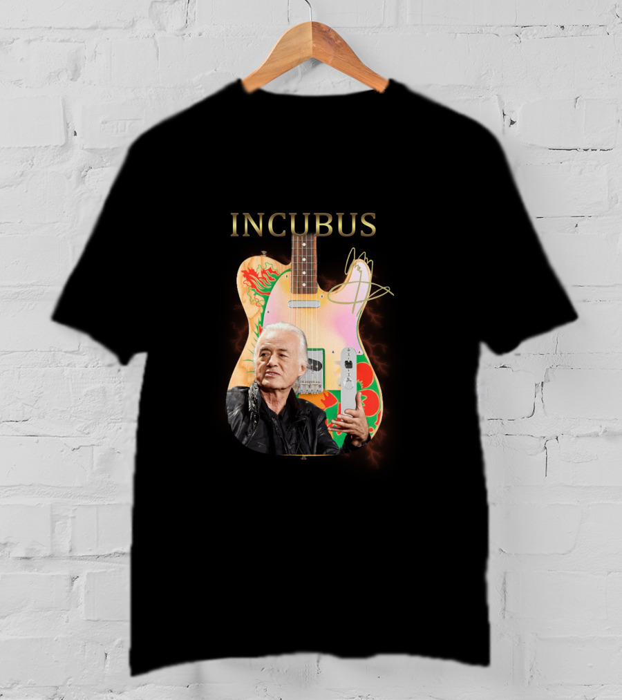 Incubus Signature Guitar With Rock Legend T-Shirt
