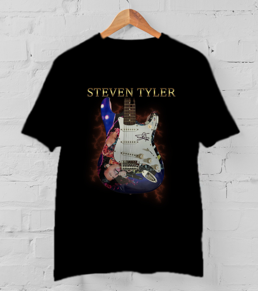 Steven Tyler Guitar T-Shirt