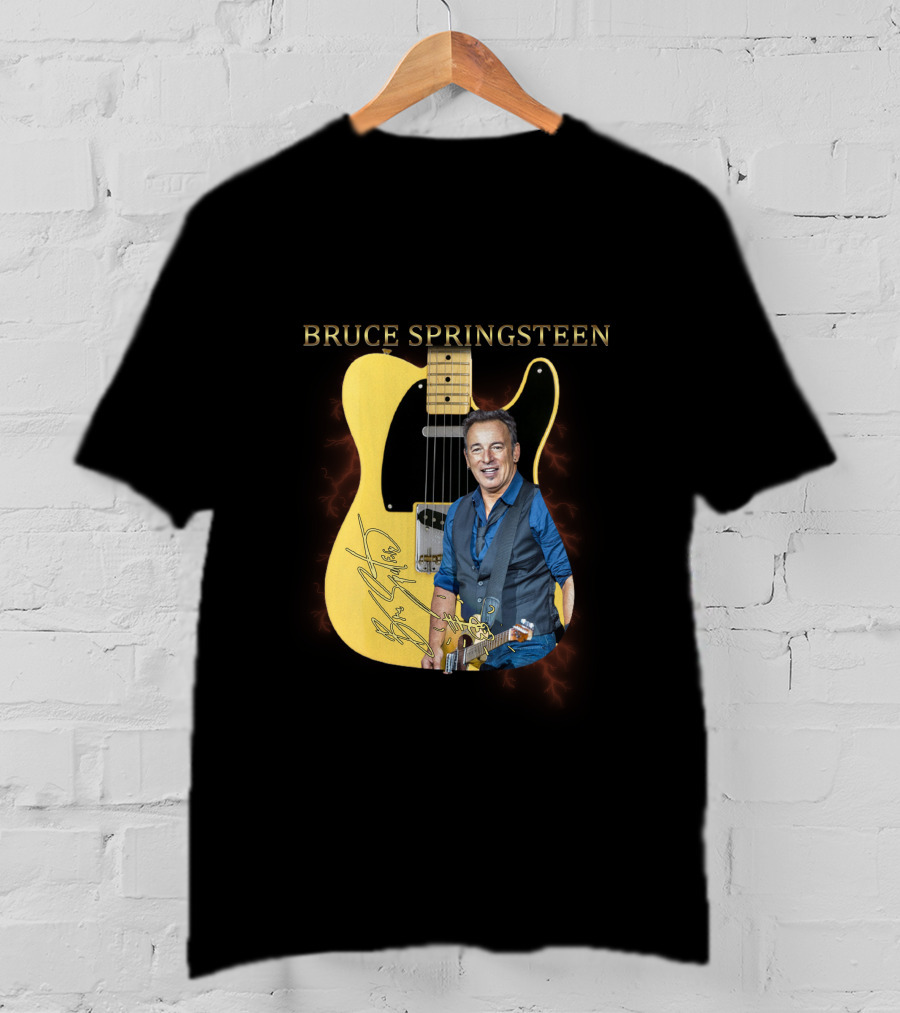 Bruce Springsteen Signature Guitar With Classic Telecaster T-Shirt