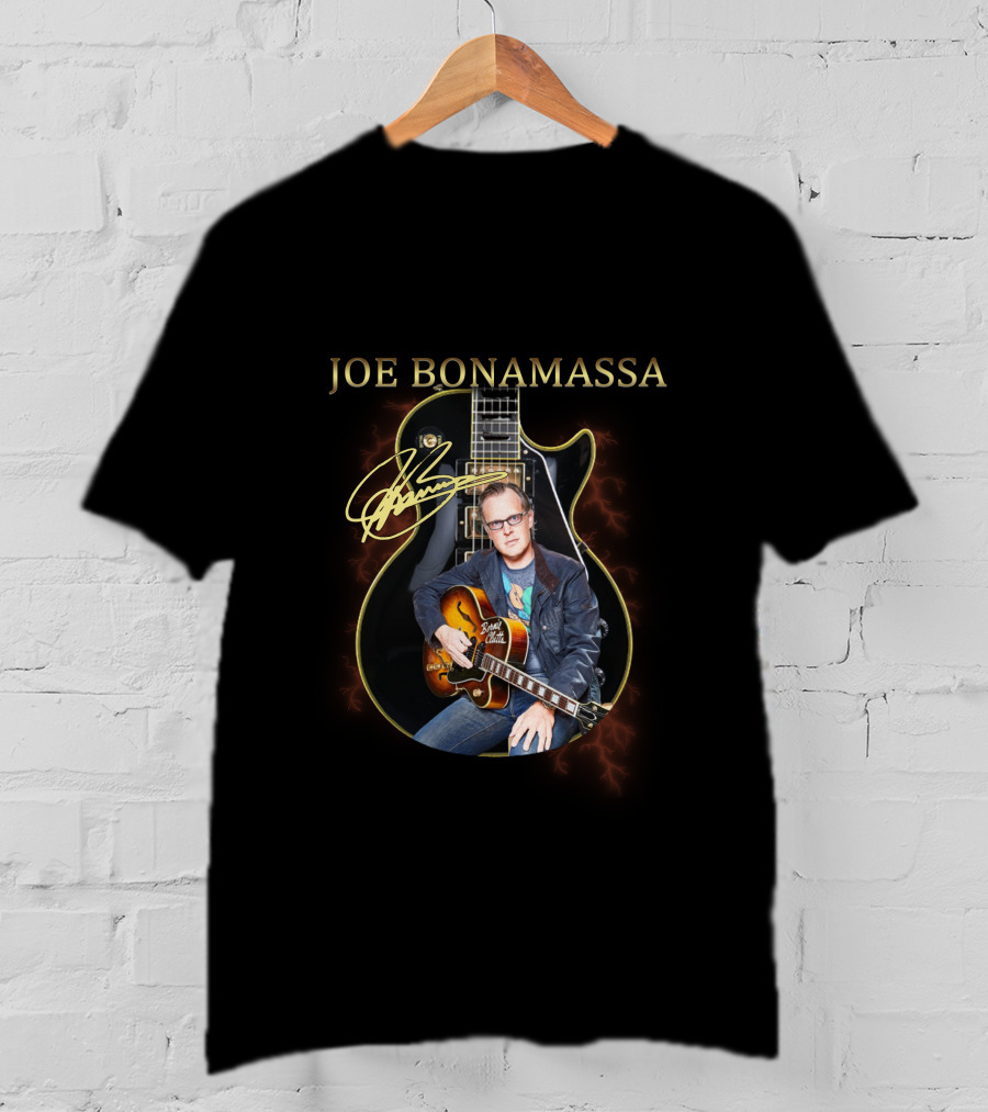 JOE BONAMASSA Signature Guitar T-Shirt