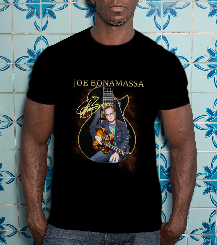 JOE BONAMASSA Signature Guitar T-Shirt