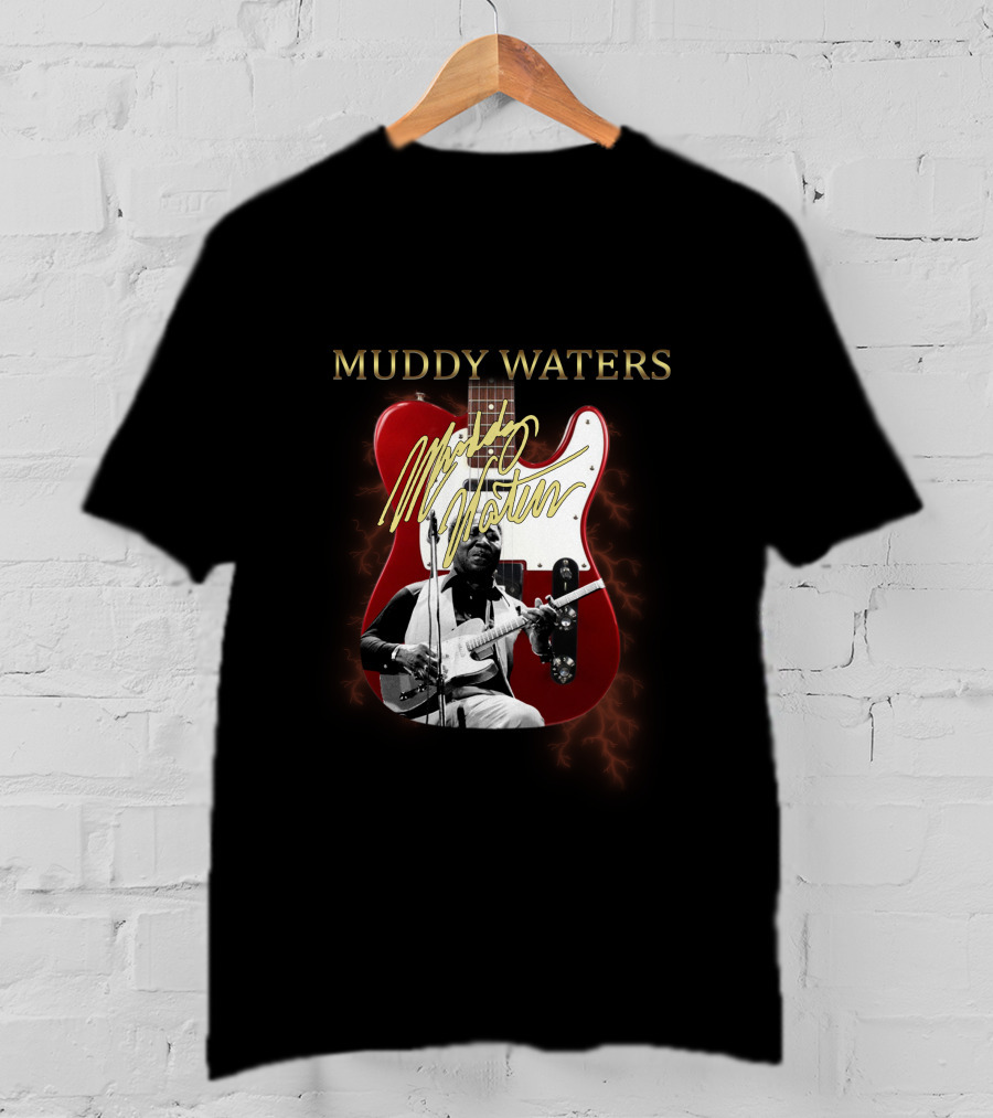 Muddy Waters Guitar Signature Red Telecaster T-Shirt