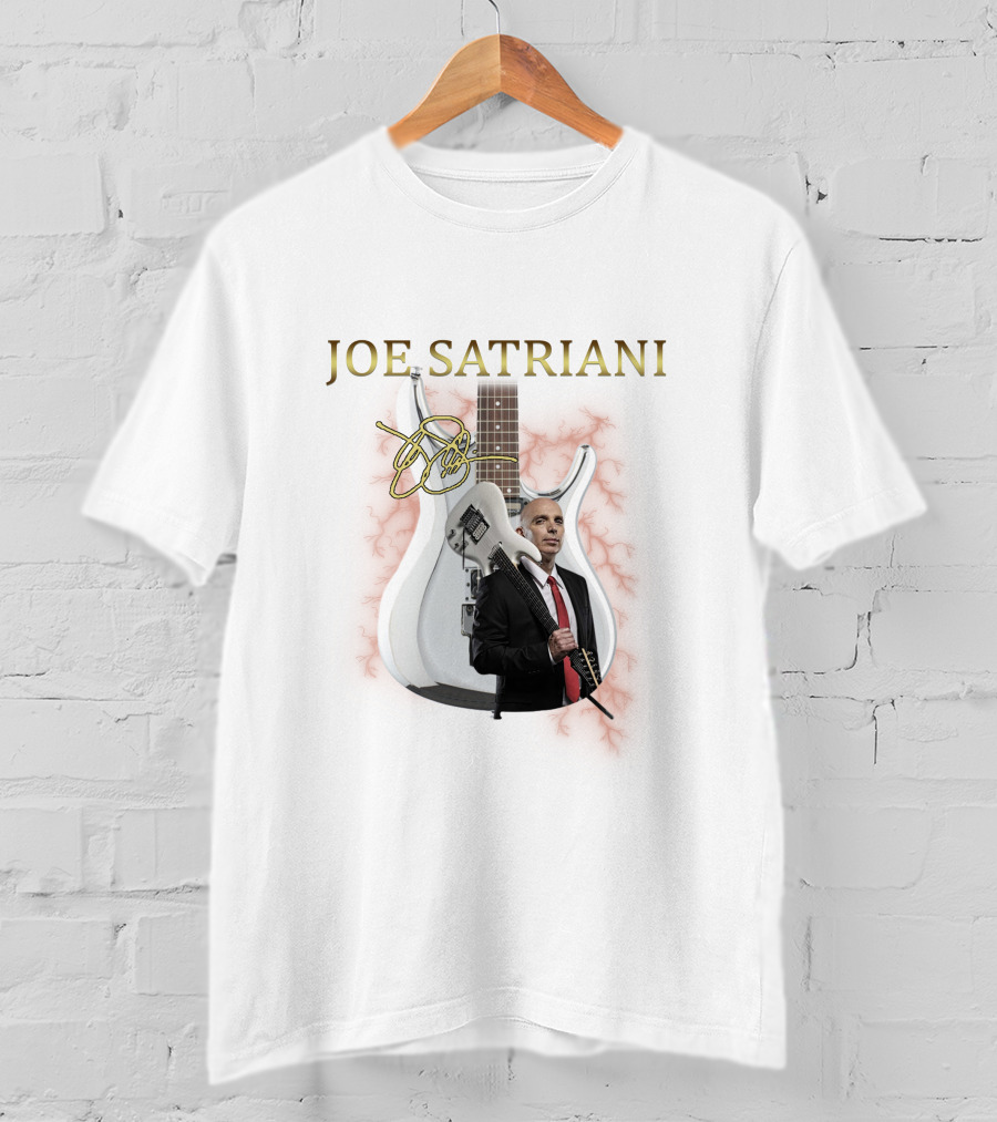 Joe Satriani Signature Guitar With Electric Lightning T-Shirt