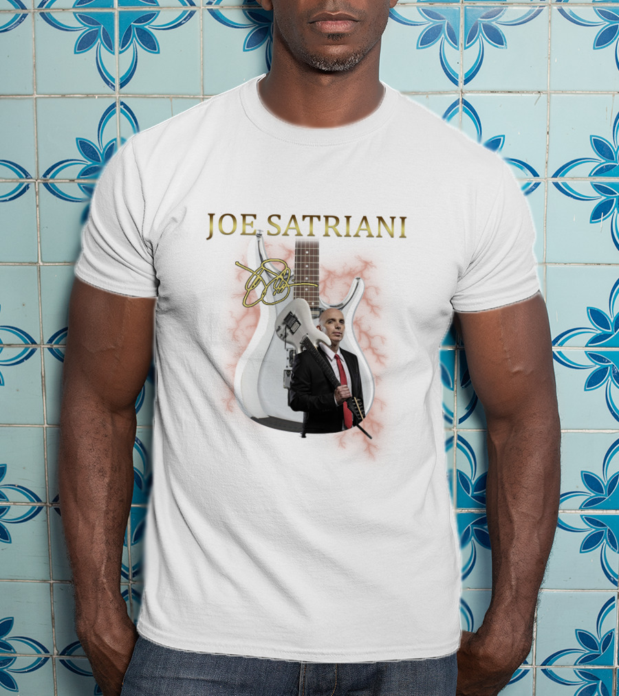 Joe Satriani Signature Guitar With Electric Lightning T-Shirt