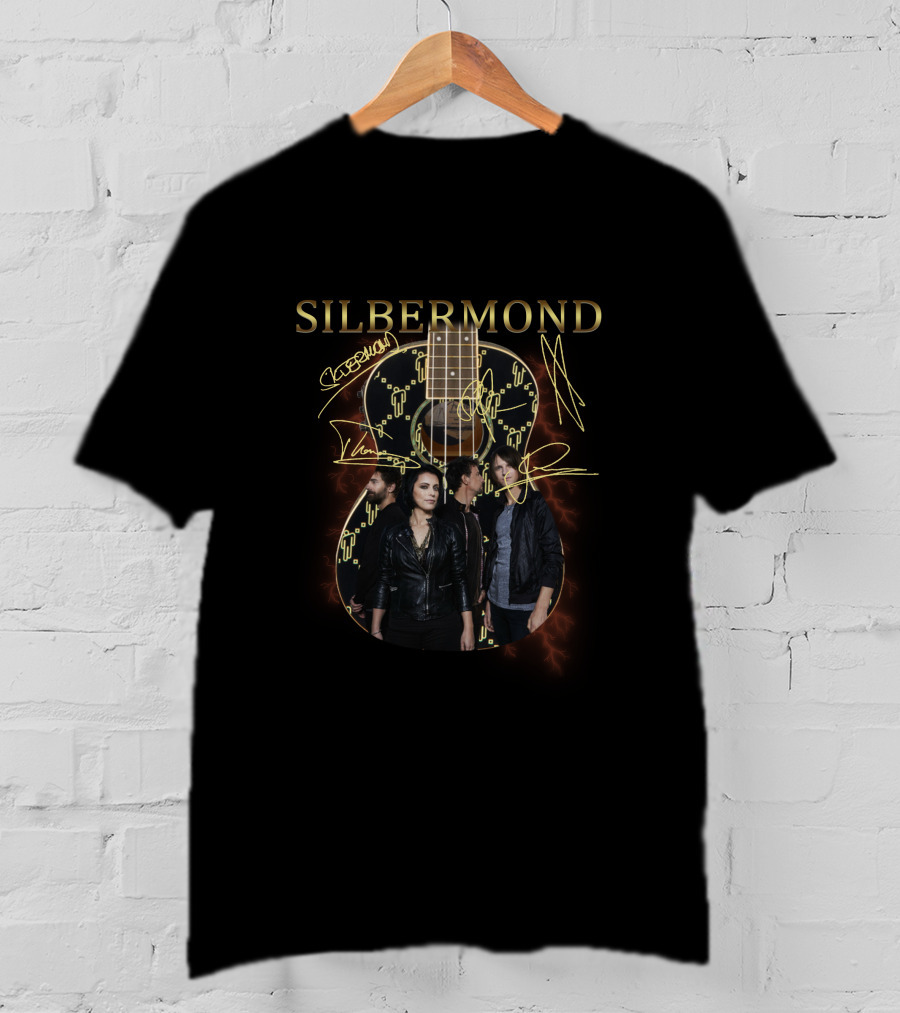 SILBERMOND Band Members Guitar T-Shirt