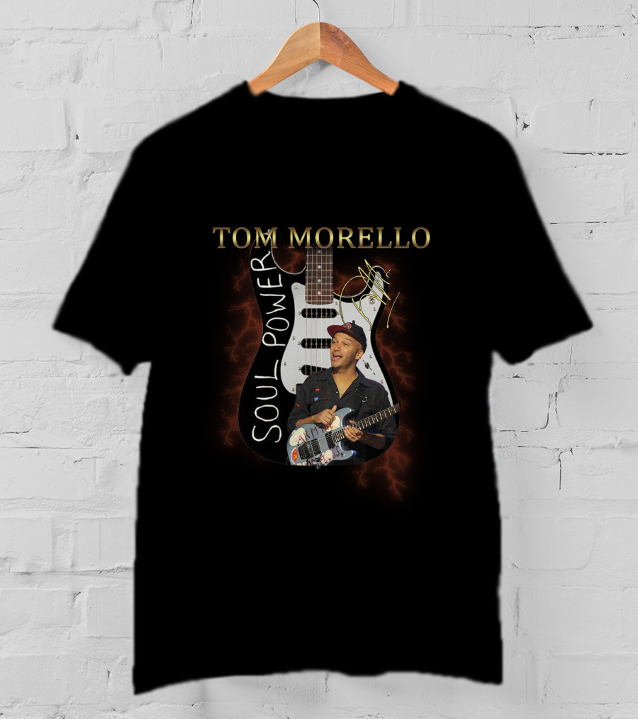 Tom Morello Soul Power Signature Guitar T-Shirt