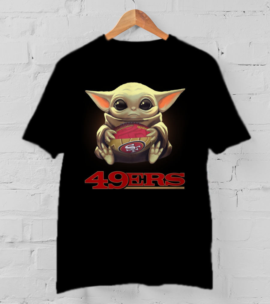 Yoda Baby 49ers San Francisco Football T-Shirt