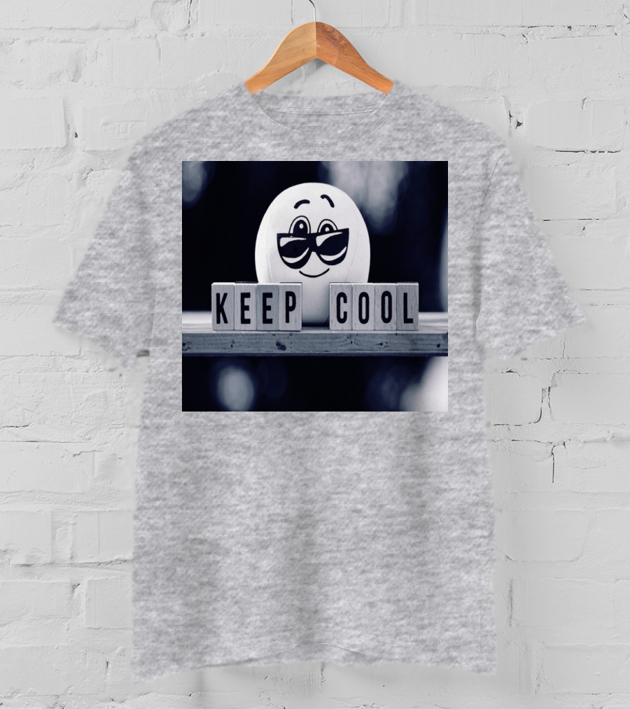 Keep Cool Emoji With Sunglasses T-Shirt