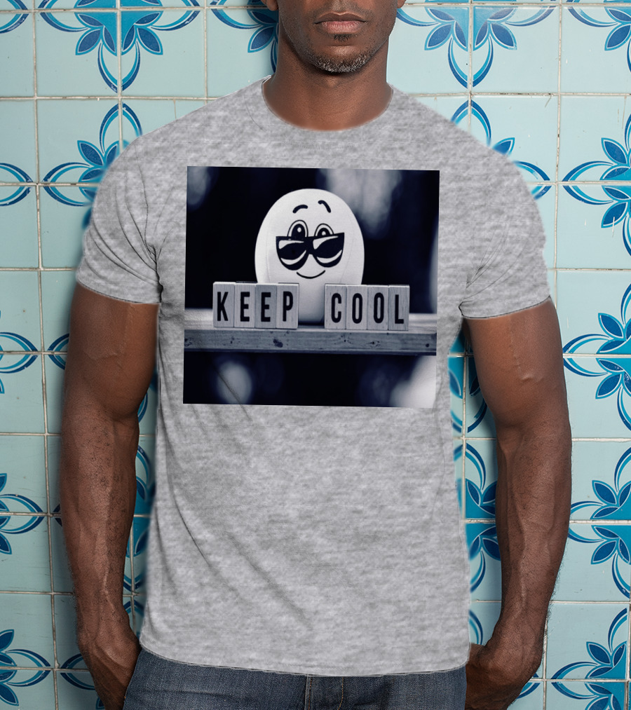 Keep Cool Emoji With Sunglasses T-Shirt
