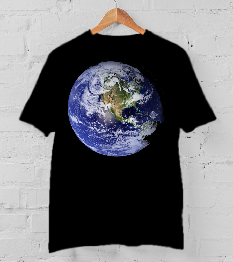 Earth Planet Our Home Image In The University T-Shirt