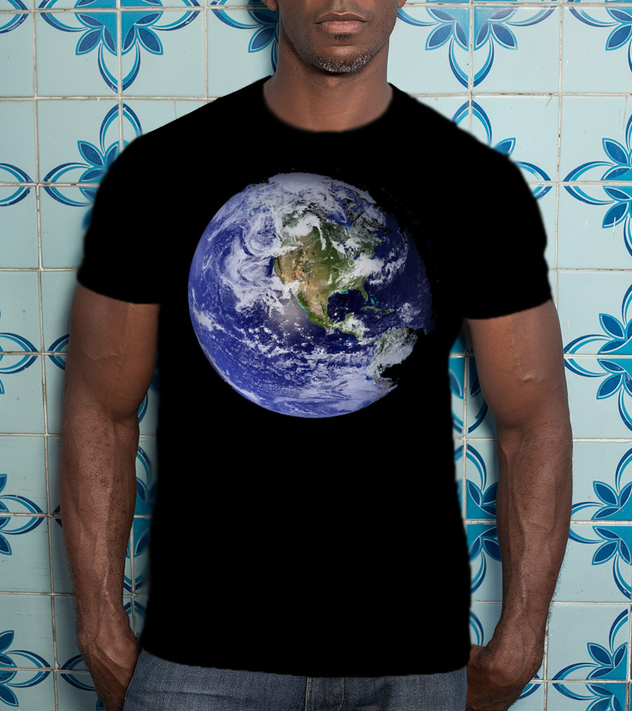 Earth Planet Our Home Image In The University T-Shirt