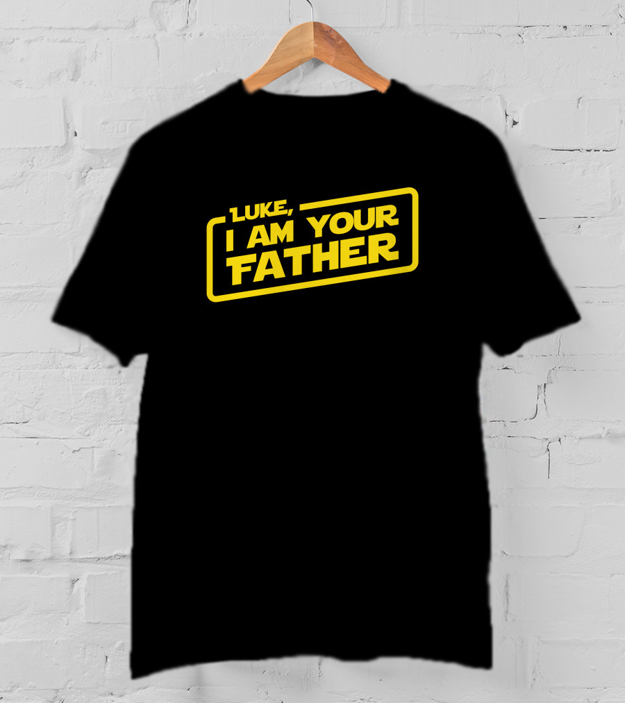 LUKE I AM YOUR FATHER Yellow T-Shirt