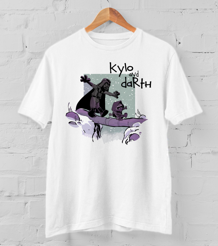 Kylo And Darth Snowy Adventure T-Shirt