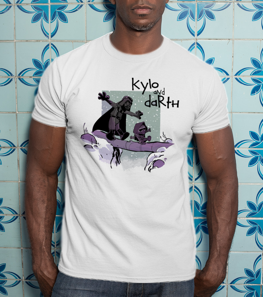 Kylo And Darth Snowy Adventure T-Shirt