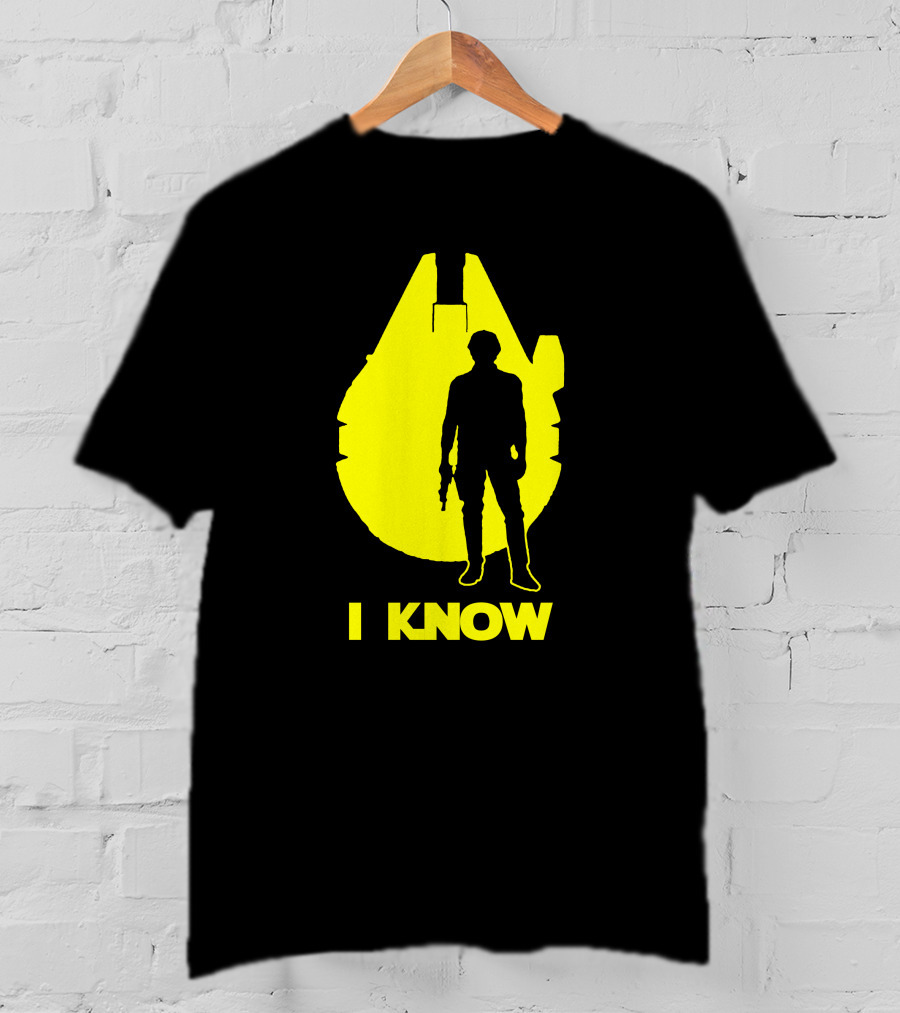 Starwar Couple I Know Millennium T-Shirt