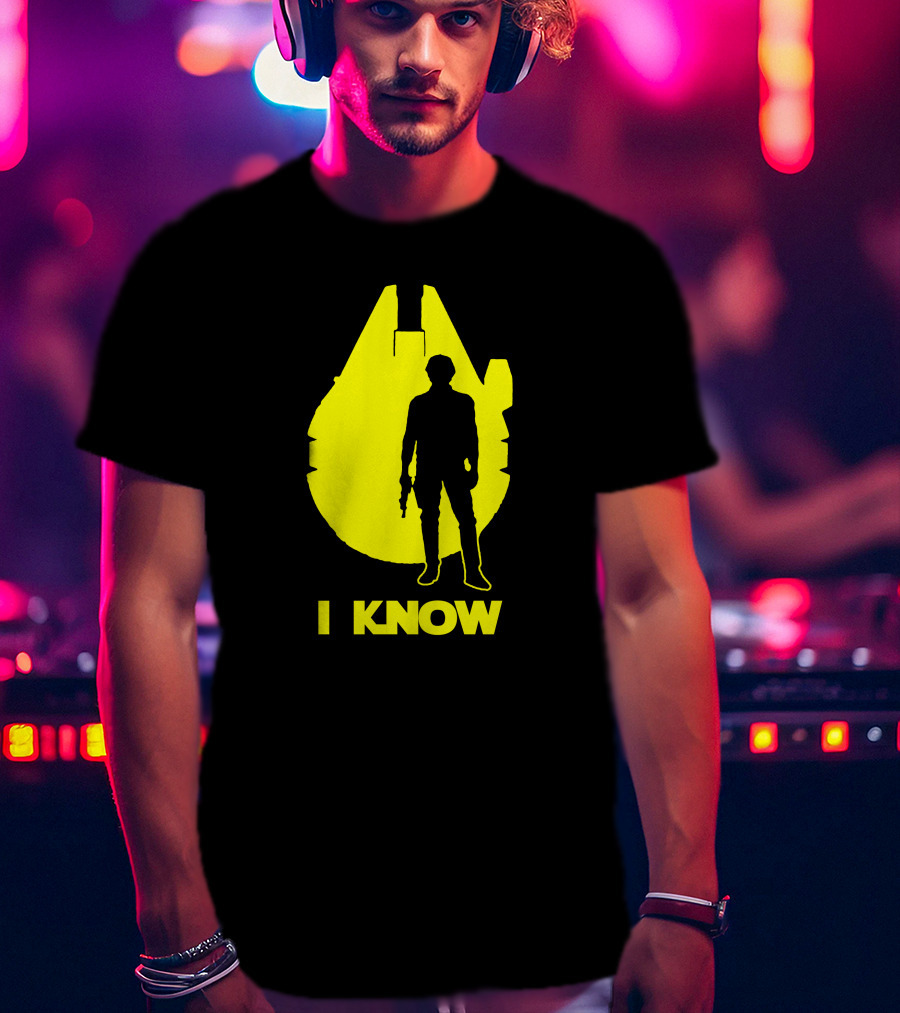 Starwar Couple I Know Millennium T-Shirt