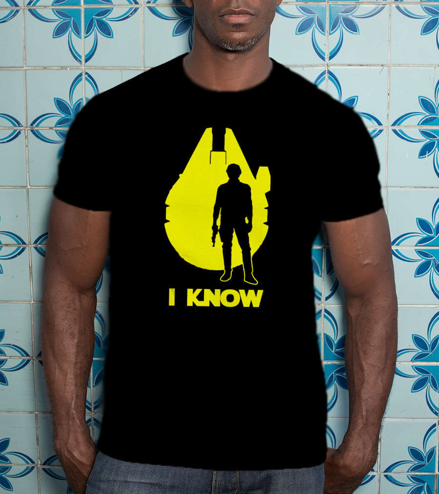 Starwar Couple I Know Millennium T-Shirt