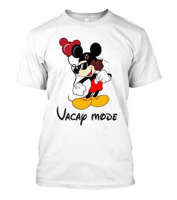 Vacay Mode Mic Mouse Key T-Shirt