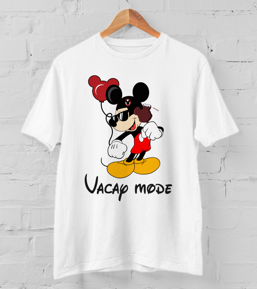 Vacay Mode Mic Mouse Key T-Shirt